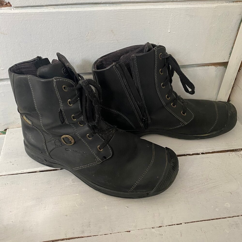 Black Keen Boots Waterproof Size 12
